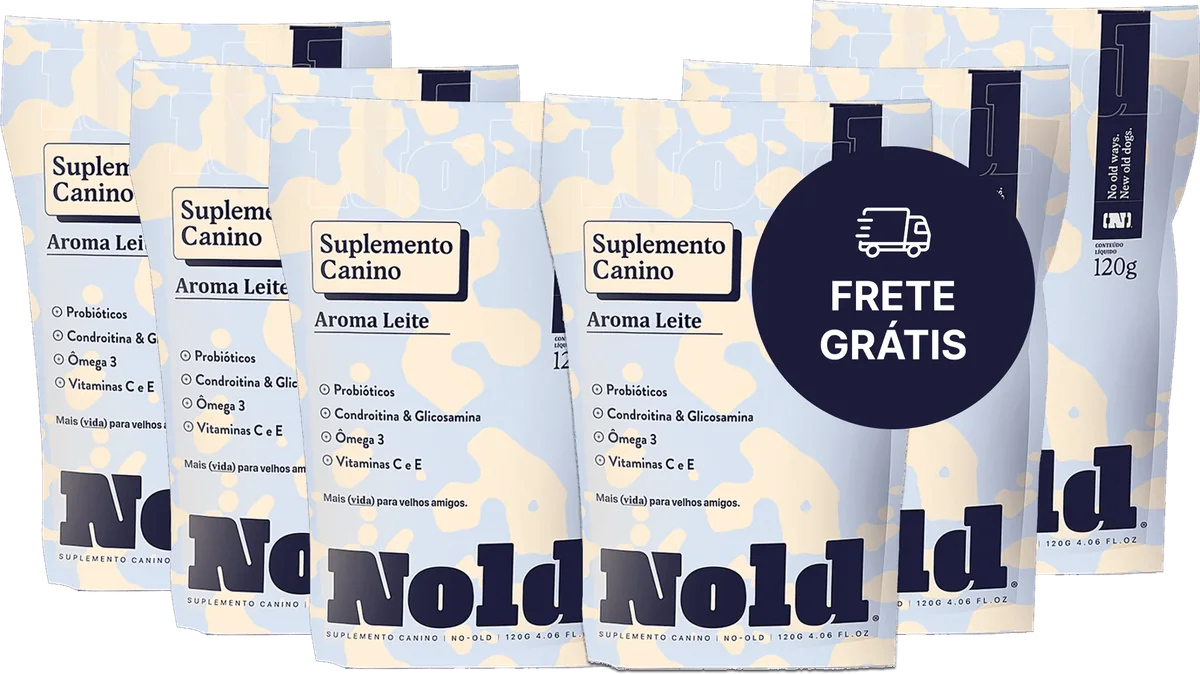 Kit com 6 pacotes de Nold, frete grátis